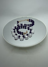 Load and play video in Gallery viewer, Amethyst and Rose Gold Filled Necklace
