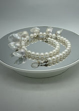 Load and play video in Gallery viewer, Fireball Baroque Pearl Bib Necklace
