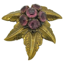 Load image into Gallery viewer, Signed Style Metal Spec Dress Clip