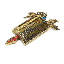 Load image into Gallery viewer, Art Yule Candle Pin