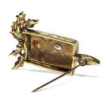 Load image into Gallery viewer, Art Yule Candle Pin