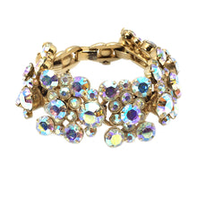Load image into Gallery viewer, D&E Juliana AB Chatons Clusters Bracelet