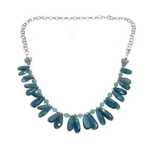 Load image into Gallery viewer, Kyanite and Sterling Necklace