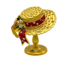 Load image into Gallery viewer, Estée Lauder Sun Bonnet Hat Solid Perfume Box