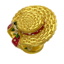 Load image into Gallery viewer, Estée Lauder Sun Bonnet Hat Solid Perfume Box