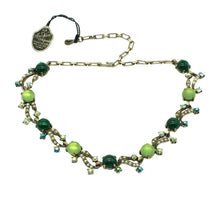 Load image into Gallery viewer, Ann Vien Green Necklace
