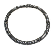 Load image into Gallery viewer, Judith Jack Sterling and Marcasite Choker
