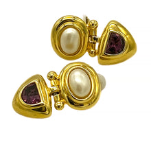 Load image into Gallery viewer, Art Deco Joan Rivers Clip-on Earrings
