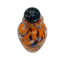 Load image into Gallery viewer, Art Glass Perfume Bottle, Orange
