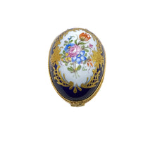 Load image into Gallery viewer, Limoges Egg Shaped Trinket Box

