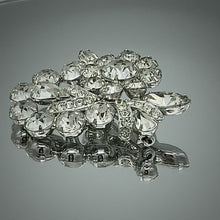 Load and play video in Gallery viewer, Eisenberg Brooch with Clear Rhinestone
