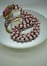 Load and play video in Gallery viewer, Rhodonite Triple Strand Necklace

