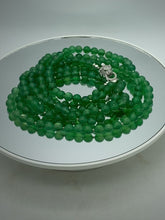 Load and play video in Gallery viewer, Leopard with Green Agate Necklace
