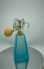 Load and play video in Gallery viewer, Perfume Bottle with Floral Atomizer Top
