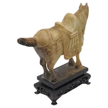 Load image into Gallery viewer, Carved Nephrite Horse Sculpture
