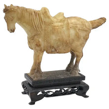 Load image into Gallery viewer, Carved Nephrite Horse Sculpture
