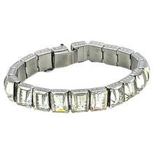 Load image into Gallery viewer, Clear Rhinestone Bracelet Perfect for Weddings
