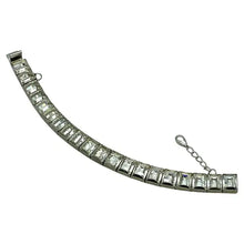 Load image into Gallery viewer, Clear Rhinestone Bracelet Perfect for Weddings
