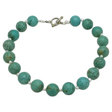 Load image into Gallery viewer, Turquoise and Pearl Necklace
