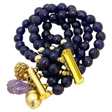 Load image into Gallery viewer, Amethyst Multiple Strand Bracelet
