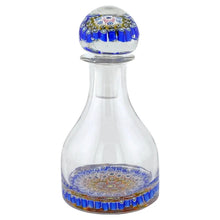Load image into Gallery viewer, Italy Millefiori Art Glass Perfume Bottle with Stopper
