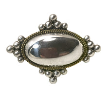 Load image into Gallery viewer, Sterling Collar with Duotone Pendant
