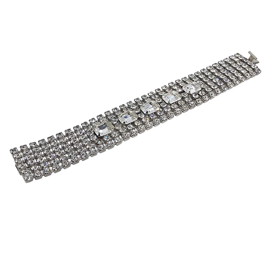 Weiss Bracelet with Clear Rhinestone