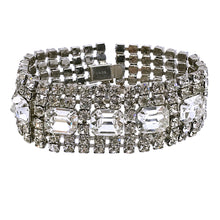 Load image into Gallery viewer, Weiss Bracelet with Clear Rhinestone
