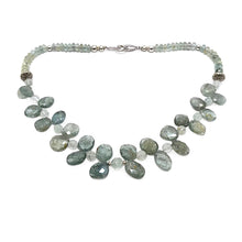 Load image into Gallery viewer, Moss Aquamarine Necklace
