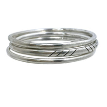 Load image into Gallery viewer, Mexico Sterling Bangle Set
