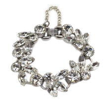 Load image into Gallery viewer, D&amp;E Juliana Bracelet with Clear Rhinestone
