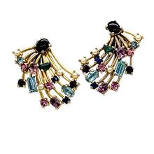 Load image into Gallery viewer, Shooting Star Clip On Earrings
