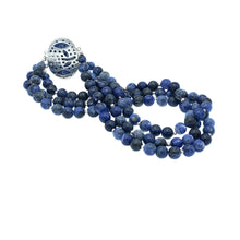 Load image into Gallery viewer, Sodalite Triple Strand Necklace
