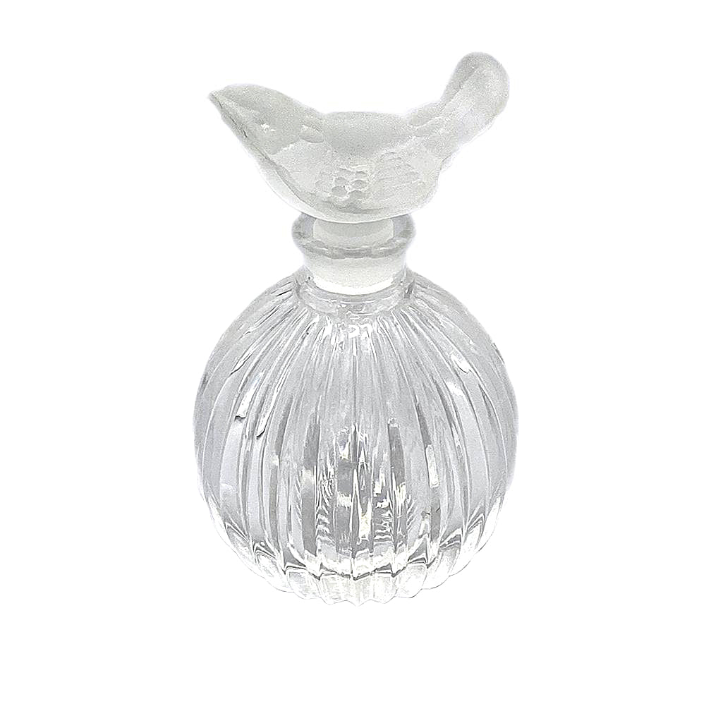 Sasaki Perfume Bottle w/Bird Stopper