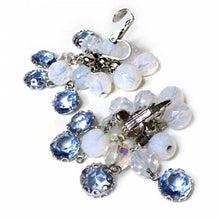 Load image into Gallery viewer, Carnegie Blue Cascading Earrings
